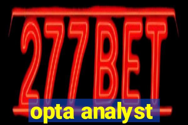 opta analyst